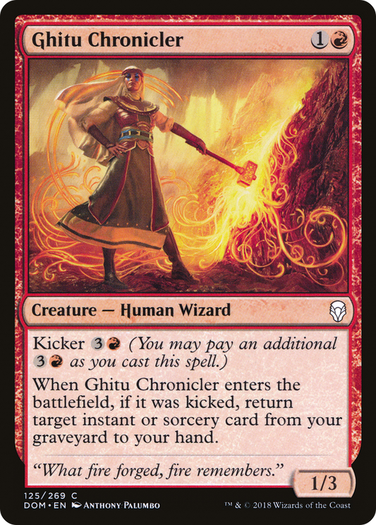 Ghitu Chronicler (DOM-125) - Dominaria