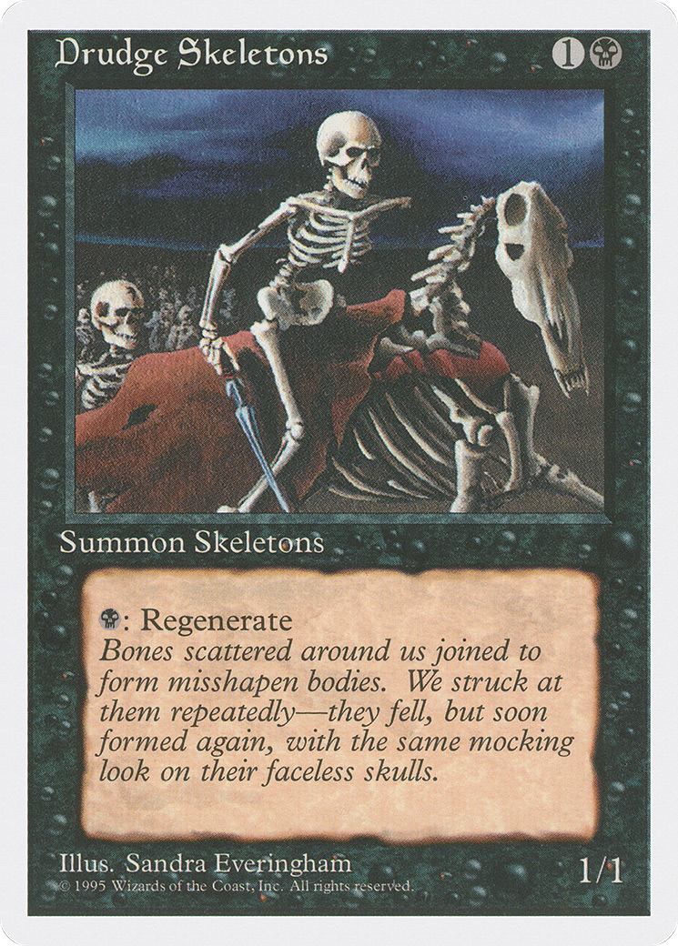 Drudge Skeletons (4ED-133) - Fourth Edition