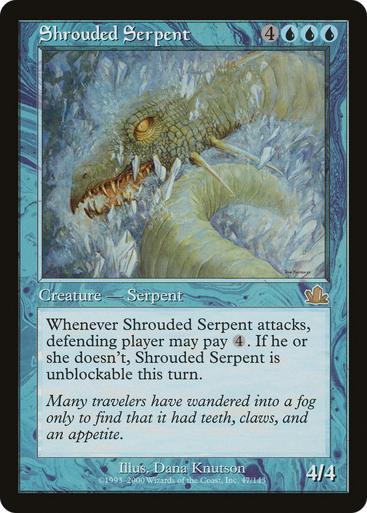 Shrouded Serpent (PCY-047) - Prophecy Foil