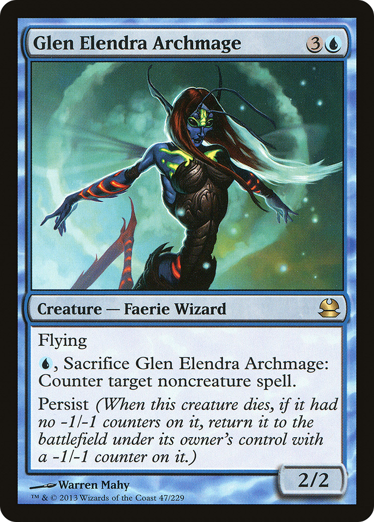 Glen Elendra Archmage (MMA-047) - Modern Masters Foil