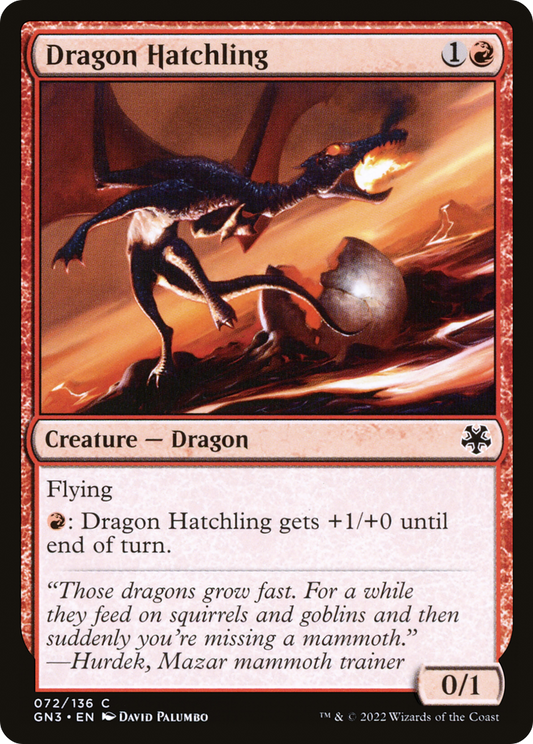 Dragon Hatchling (GN3-072) - Game Night: Free-for-All