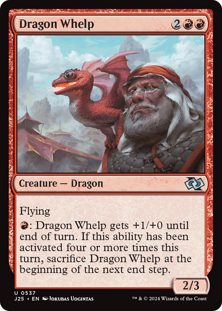 Dragon Whelp (J25-537) - Foundations Jumpstart Foil