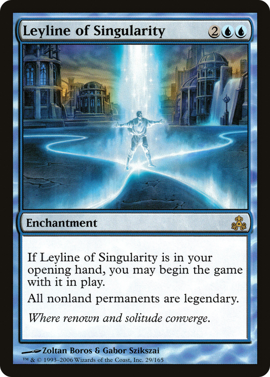 Leyline of Singularity (GPT-029) - Guildpact