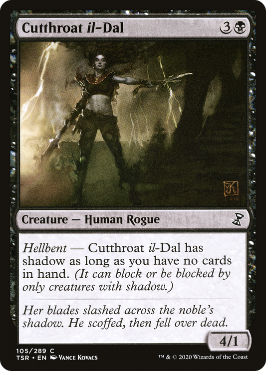 Cutthroat il-Dal (TSR-105) - Time Spiral Remastered Foil