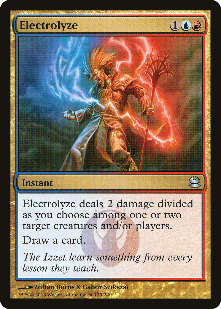 Electrolyze (MMA-175) - Modern Masters Foil