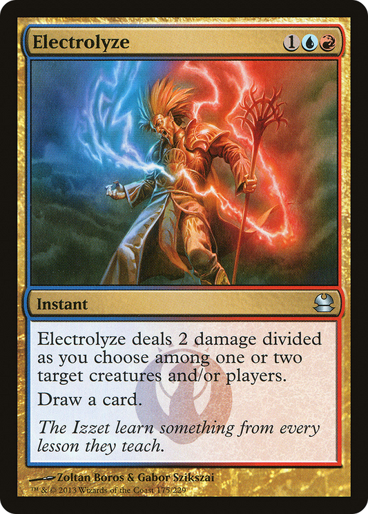 Electrolyze (MMA-175) - Modern Masters Foil