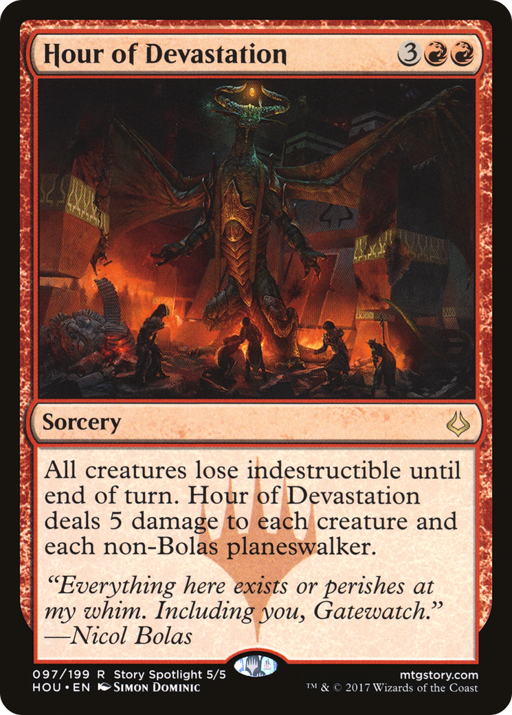 Hour of Devastation (HOU-097) - Hour of Devastation Foil