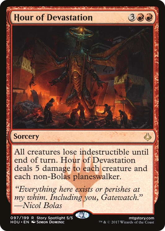 Hour of Devastation (HOU-097) - Hour of Devastation Foil