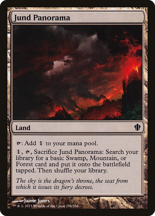 Jund Panorama (C13-298) - Commander 2013