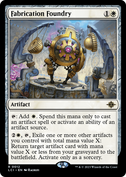 Fabrication Foundry (PPLCI-012) - The Lost Caverns of Ixalan Promos (Promo Pack) Foil