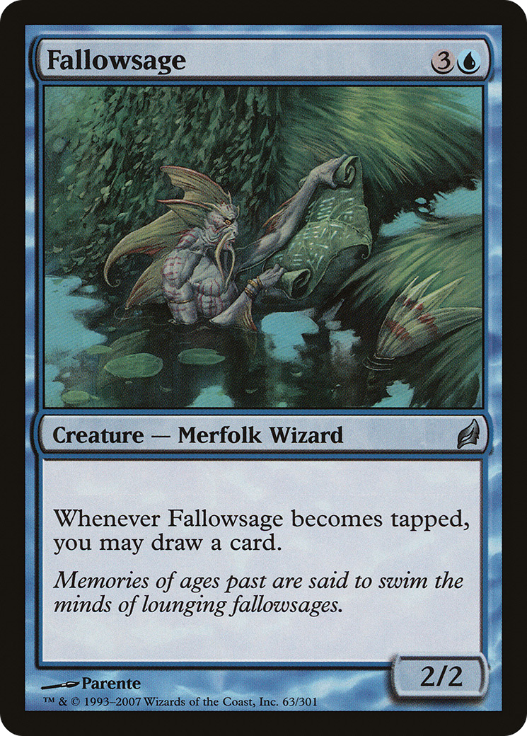 Fallowsage (LRW-063) - Lorwyn