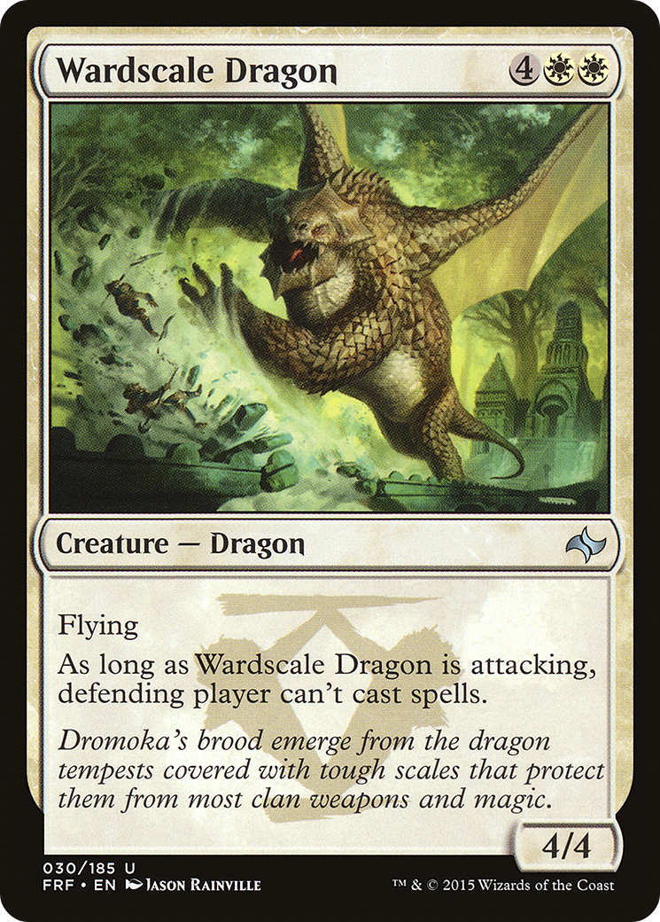 Wardscale Dragon (FRF-030) - Fate Reforged Foil