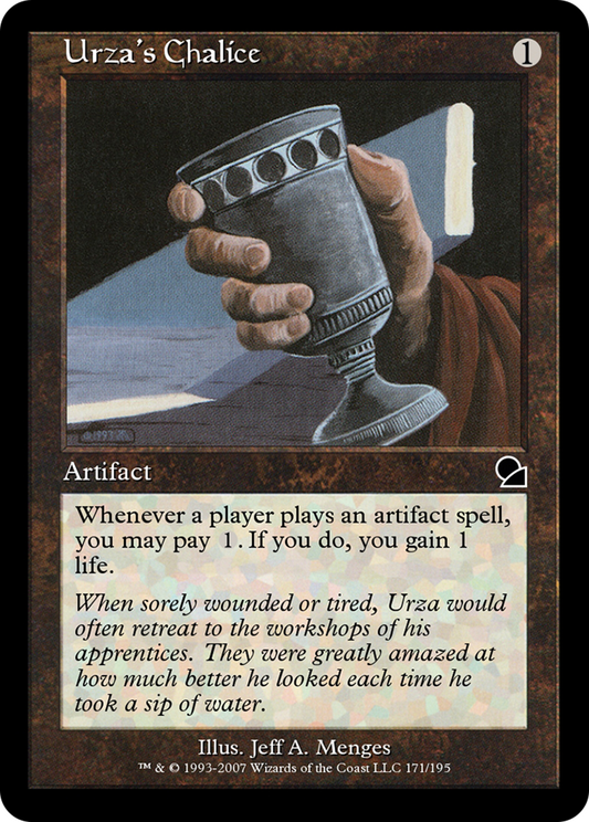 Urza's Chalice (ME1-171) - Masters Edition