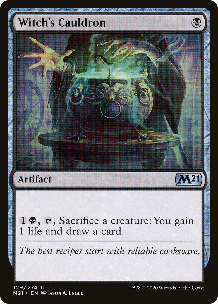 Witch's Cauldron (M21-129) - Core Set 2021