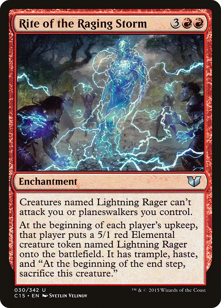 Rite of the Raging Storm (C15-030) - Commander 2015