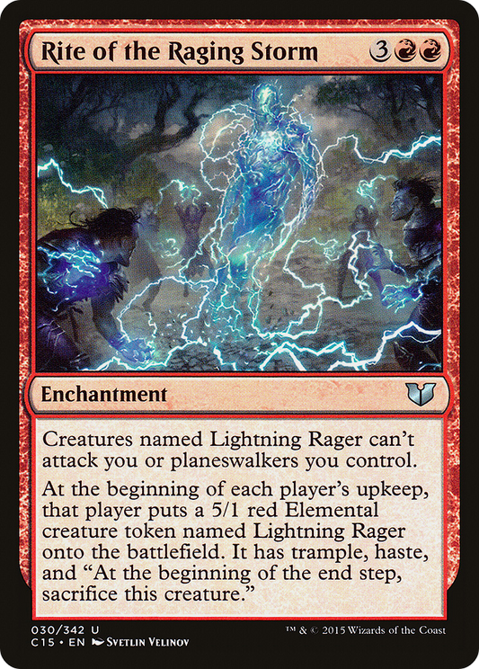 Rite of the Raging Storm (C15-030) - Commander 2015