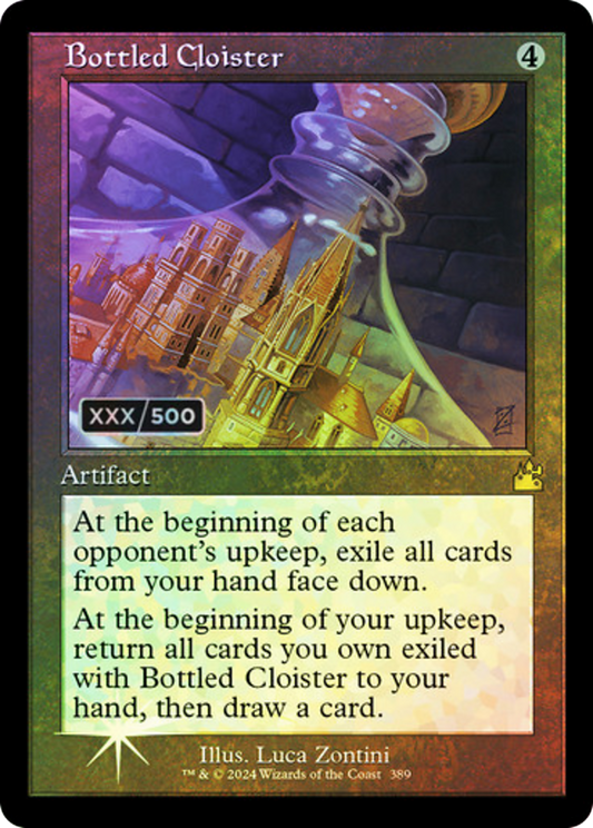 Bottled Cloister (RVR-389Z) - Ravnica Remastered Foil