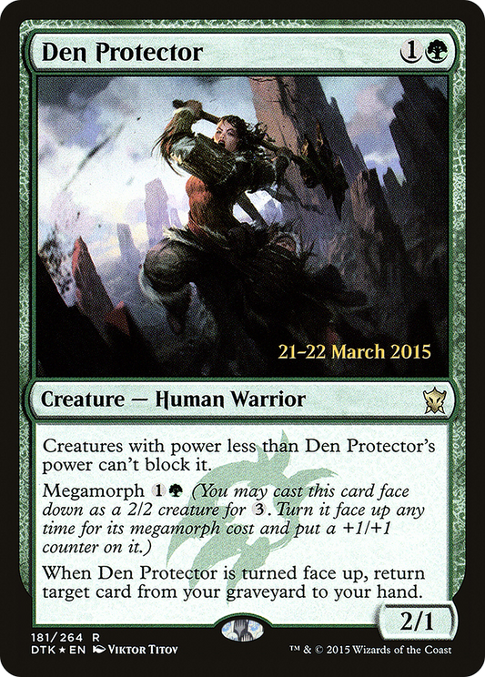 Den Protector (PDTK-181S) - Dragons of Tarkir Promos Foil