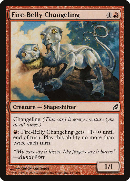 Fire-Belly Changeling (LRW-164) - Lorwyn Foil