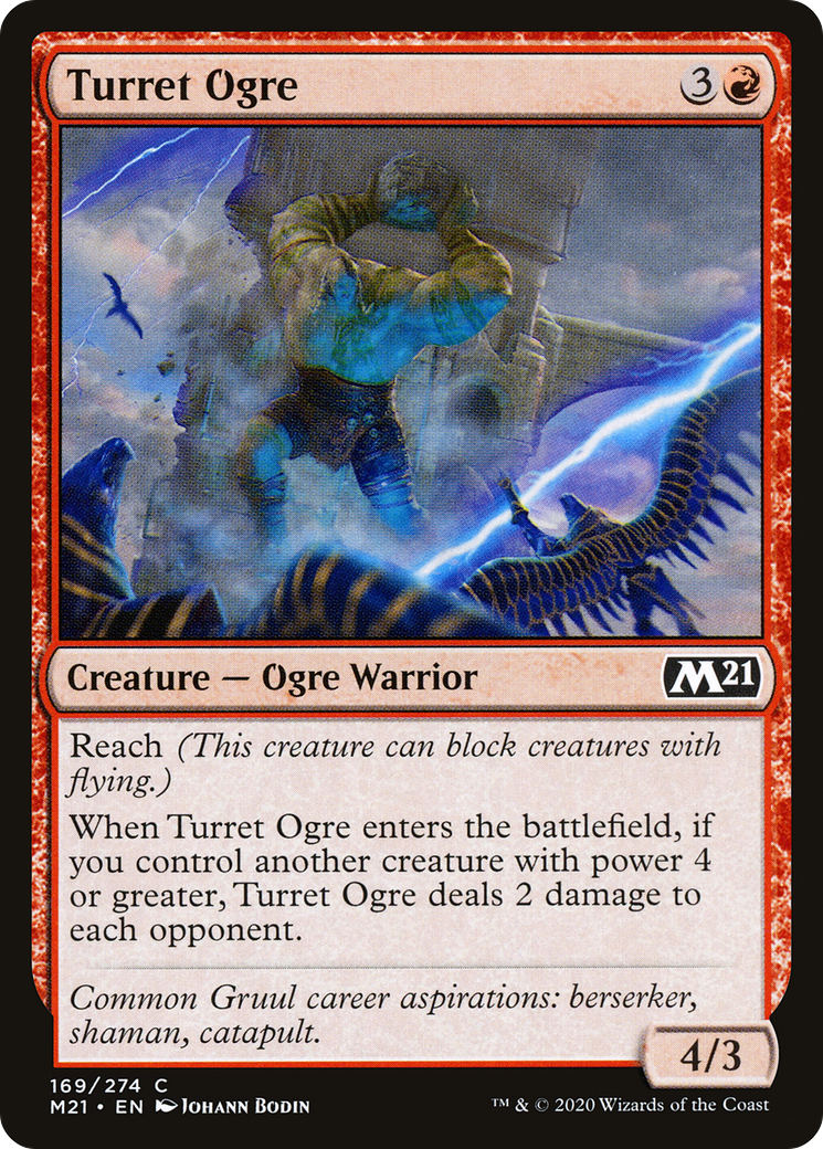 Turret Ogre (M21-169) - Core Set 2021 Foil