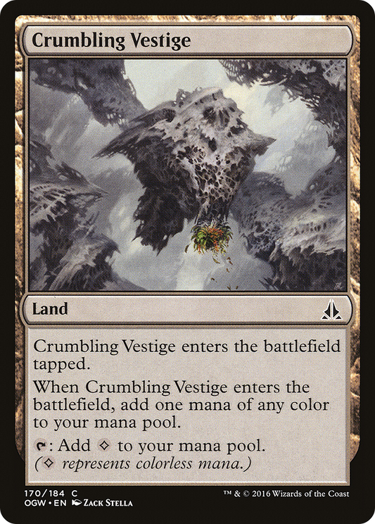 Crumbling Vestige (OGW-170) - Oath of the Gatewatch Foil