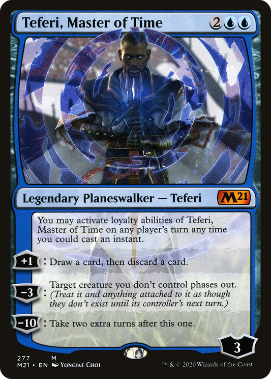 Teferi, Master of Time (M21-277) - Core Set 2021