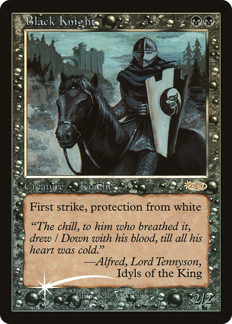 Black Knight (F02-004) - Friday Night Magic 2002 Foil