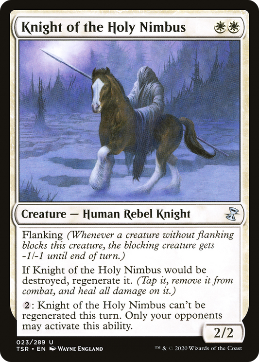 Knight of the Holy Nimbus (TSR-023) - Time Spiral Remastered Foil