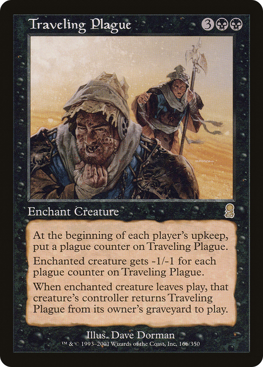 Traveling Plague (ODY-166) - Odyssey Foil