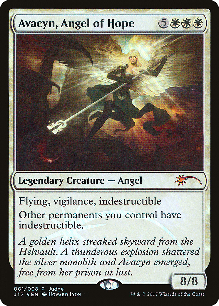 Avacyn, Angel of Hope (J17-001) - Judge Gift Cards 2017 Foil