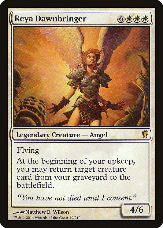 Reya Dawnbringer (CNS-079) - Conspiracy Foil