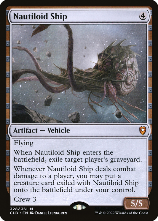 Nautiloid Ship (CLB-328) - Commander Legends: Battle for Baldur's Gate Foil