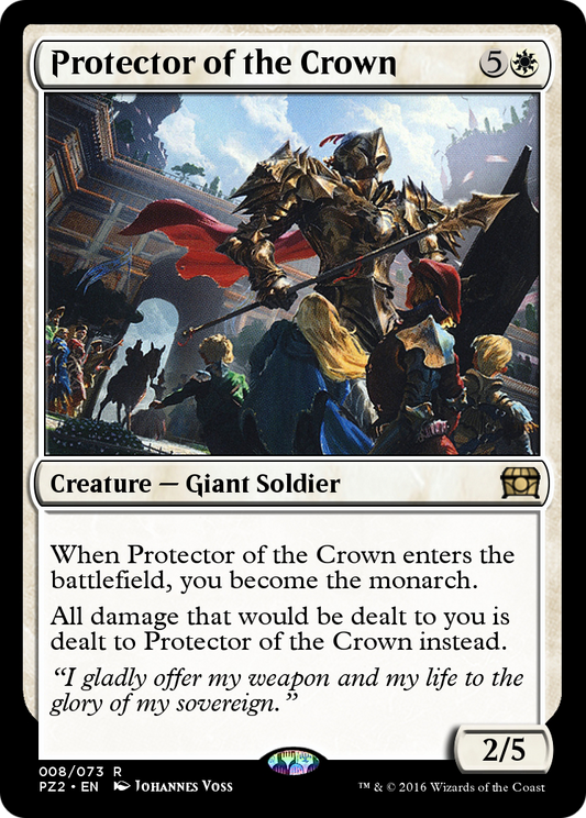 Protector of the Crown (PZ2-008) - Treasure Chest Foil