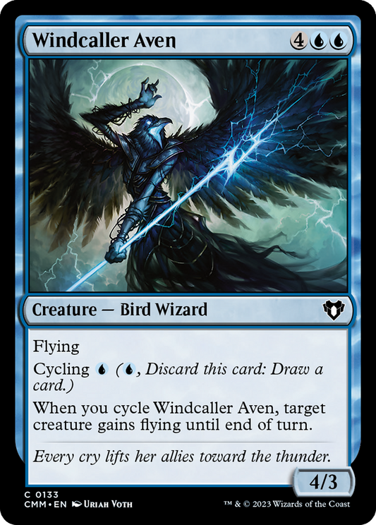 Windcaller Aven (CMM-133) - Commander Masters