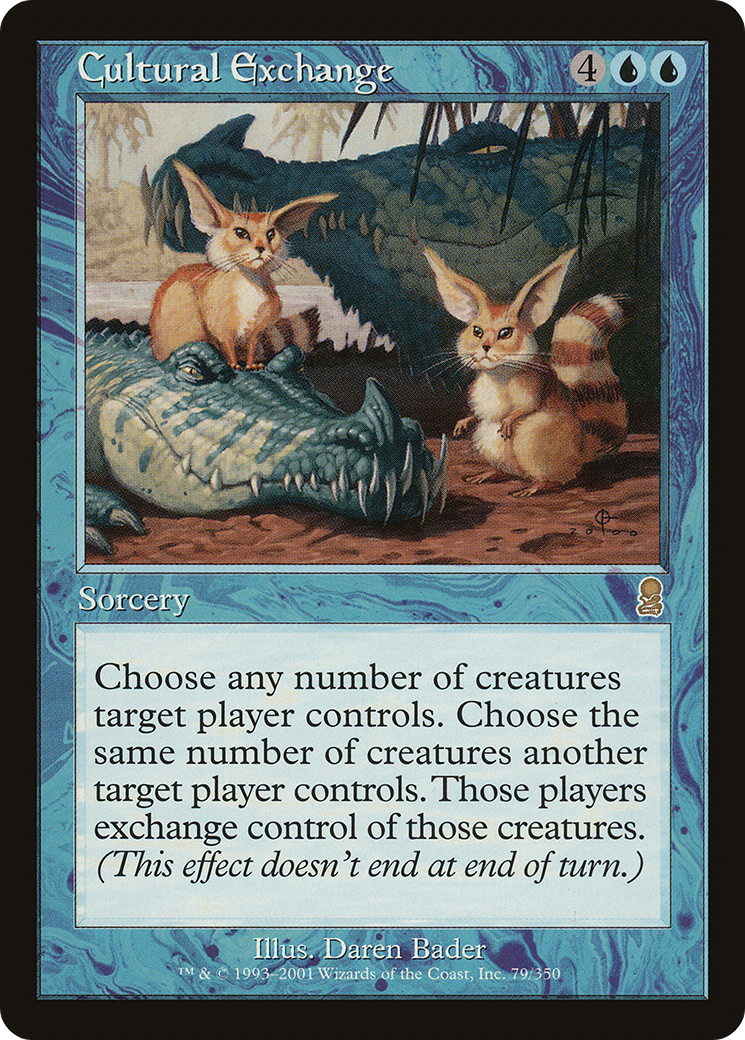 Cultural Exchange (ODY-079) - Odyssey Foil
