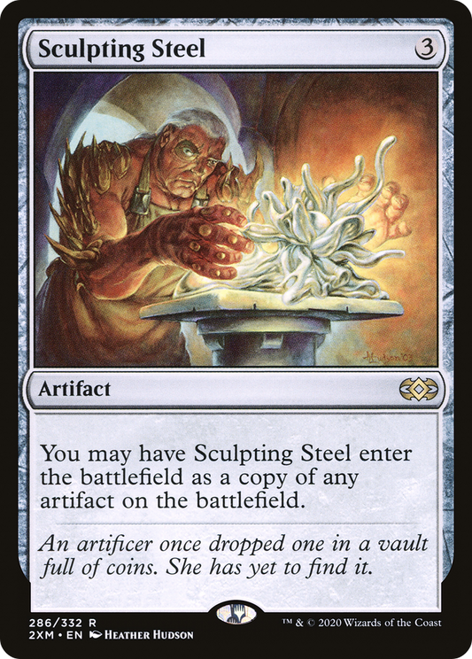 Sculpting Steel (2XM-286) - Double Masters Foil