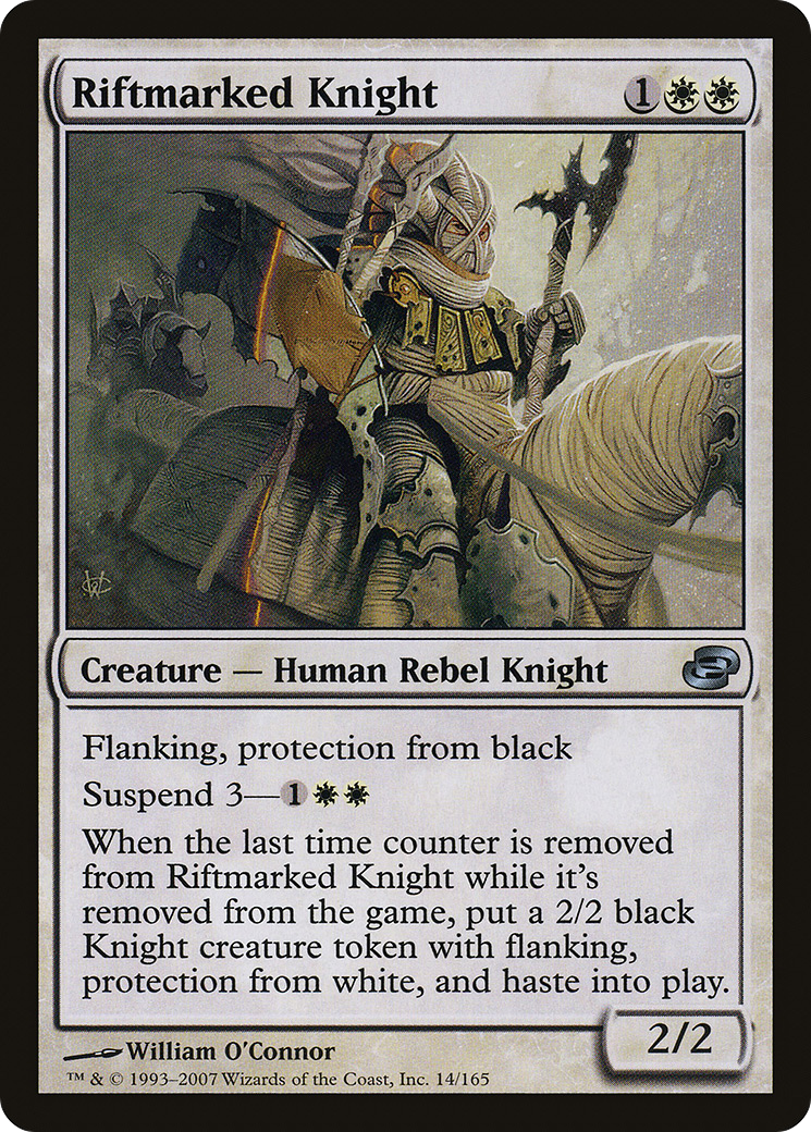 Riftmarked Knight  (PLC-014) - Planar Chaos Foil