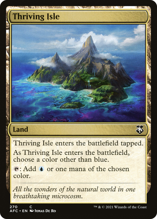 Thriving Isle (AFC-270) - Forgotten Realms Commander