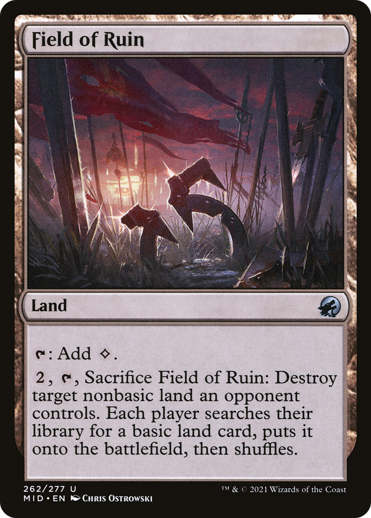 Field of Ruin (MID-262) - Innistrad: Midnight Hunt