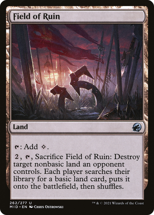 Field of Ruin (MID-262) - Innistrad: Midnight Hunt