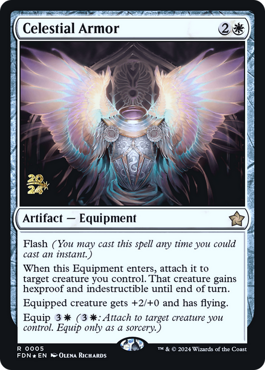 Celestial Armor (PRE-005) - Foundations Promos (Prerelease) Foil