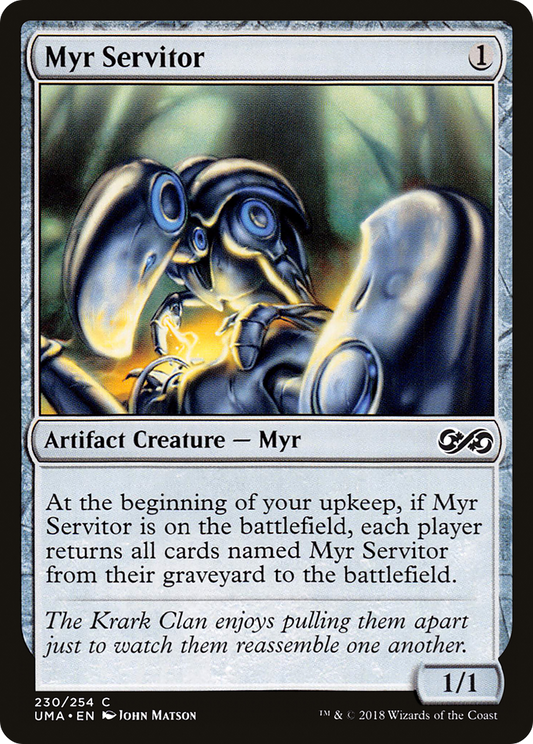 Myr Servitor (UMA-230) - Ultimate Masters Foil