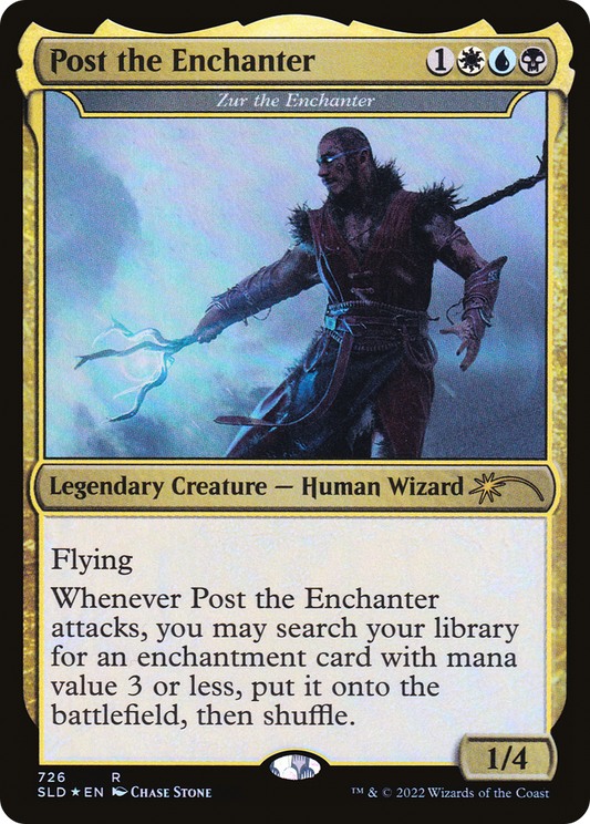 Zur the Enchanter (SLD-726) - Secret Lair Drop / Post the Enchanter Foil