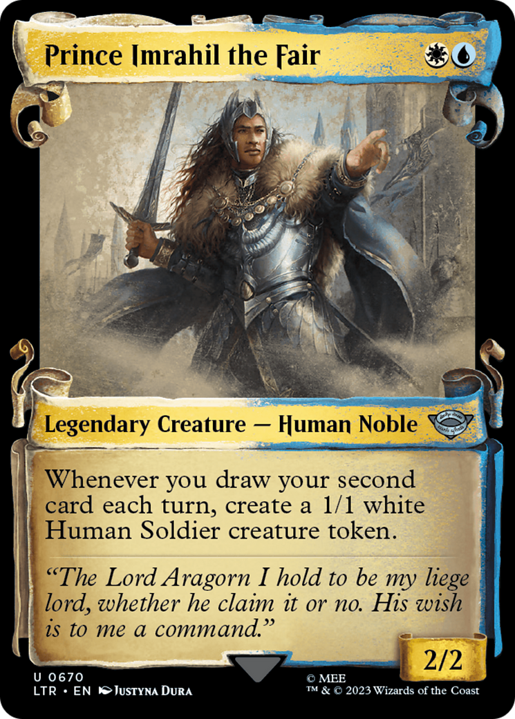 Prince Imrahil the Fair (LTR-670) - The Lord of the Rings: Tales of Middle-earth: (Showcase)