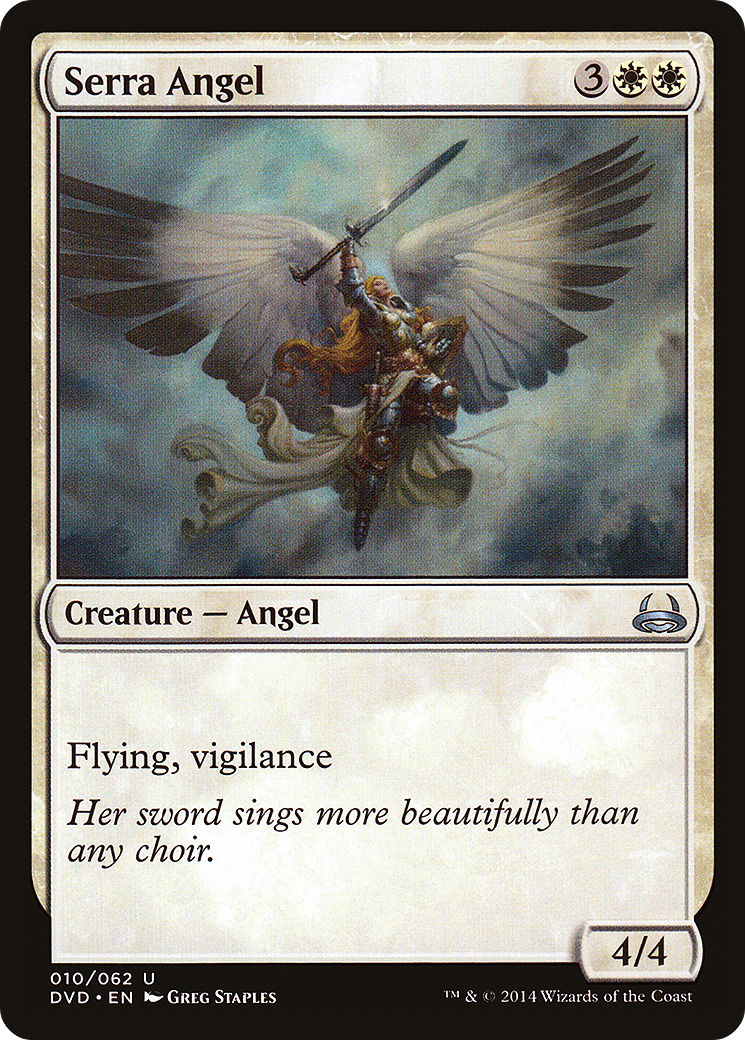 Serra Angel (DVD-010) - Duel Decks Anthology: Divine vs. Demonic