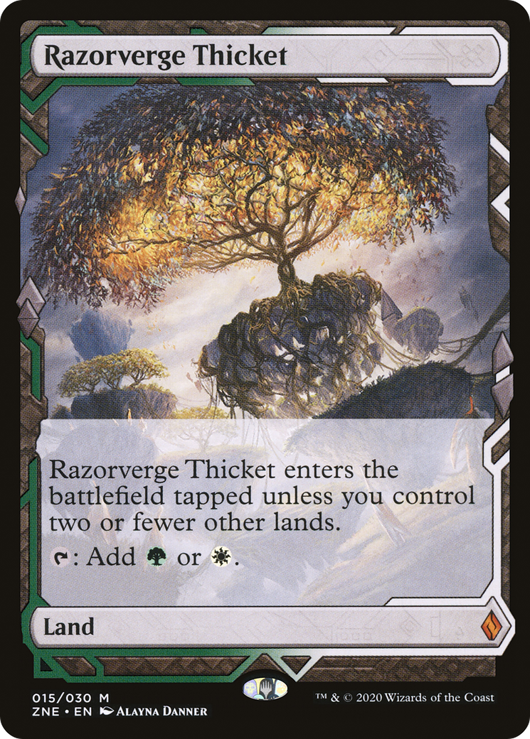 Razorverge Thicket (ZNE-015) - Zendikar Rising Expeditions