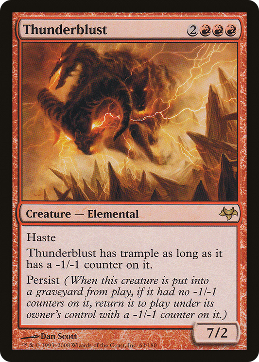 Thunderblust (EVE-063) - Eventide Foil