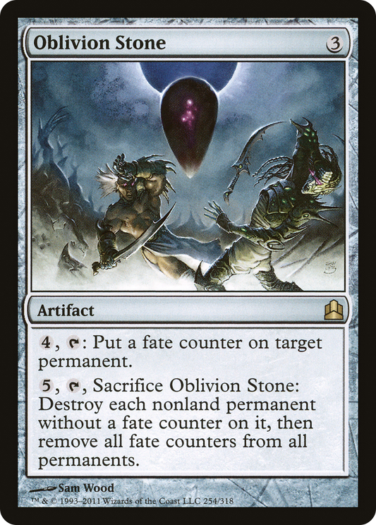 Oblivion Stone (CMD-254) - Commander 2011