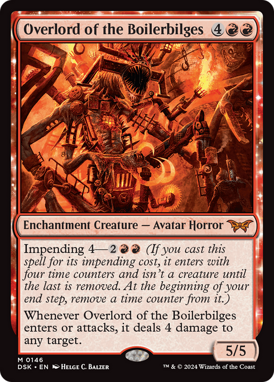 Overlord of the Boilerbilges (DSK-146) - Duskmourn: House of Horror