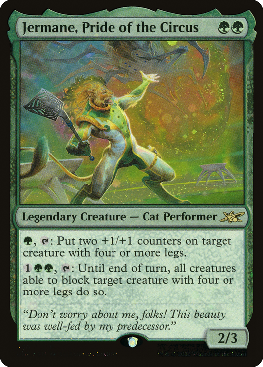 Jermane, Pride of the Circus (UNF-430) - Unfinity Foil